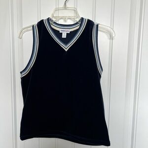 Dark Blue Velour Limited Too Tank